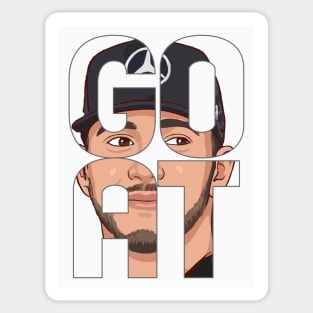 Lewis Hamilton GOAT Sticker